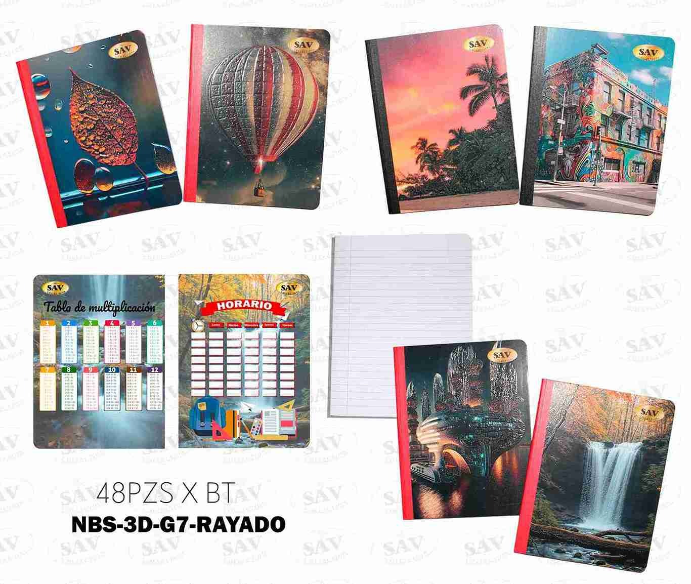 Cuaderno rayado