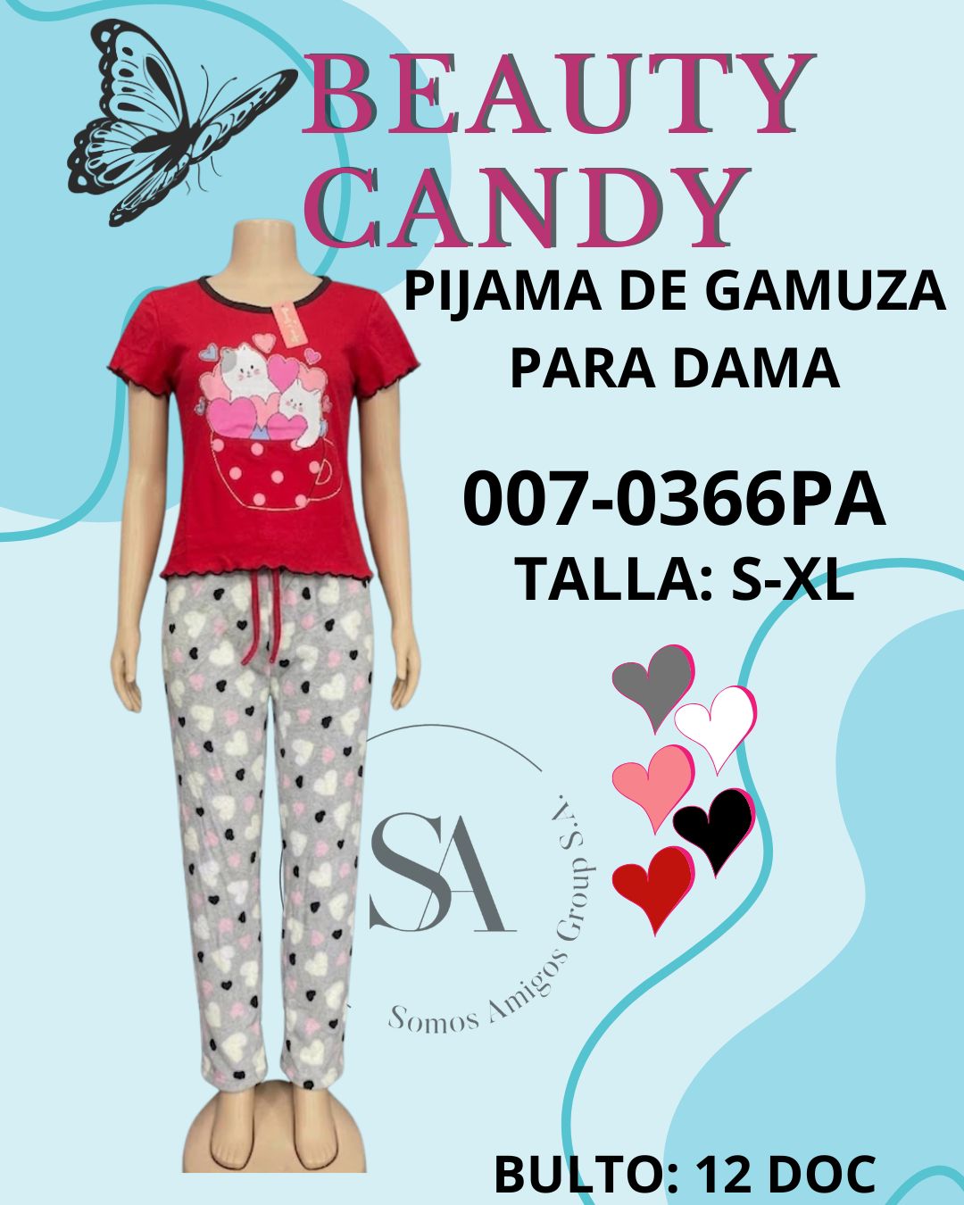 Pijama de gamuza | Pantalón
