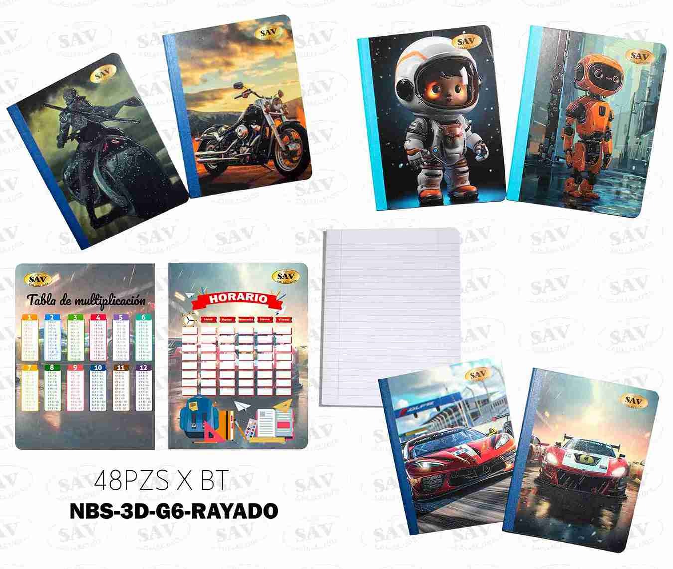 Cuaderno rayado