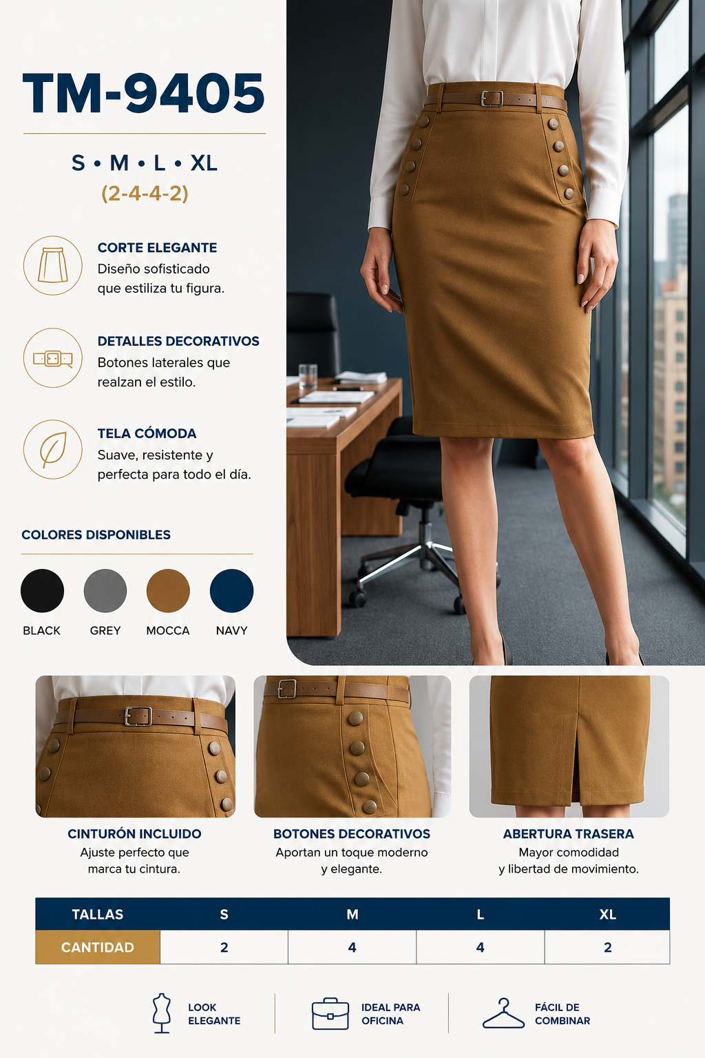 Falda P/D 850