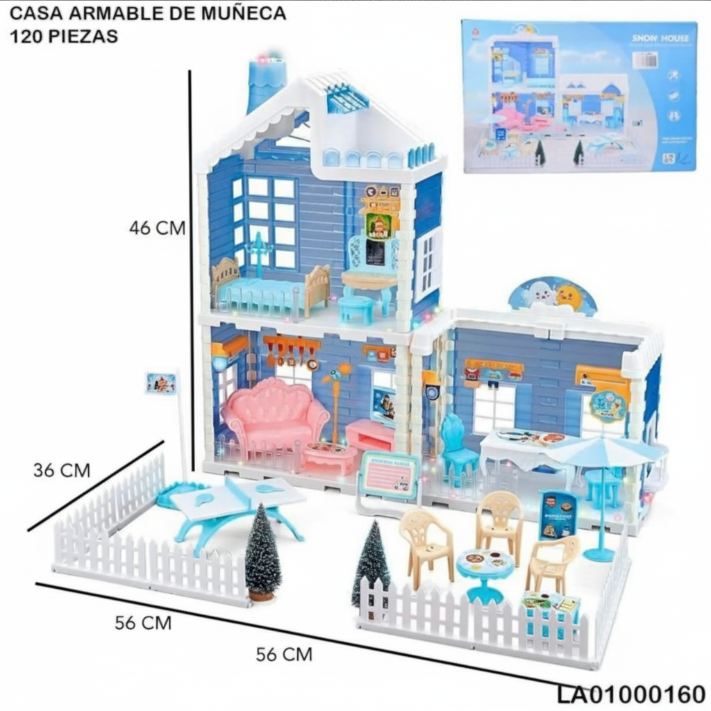 Juego de Casita Azul