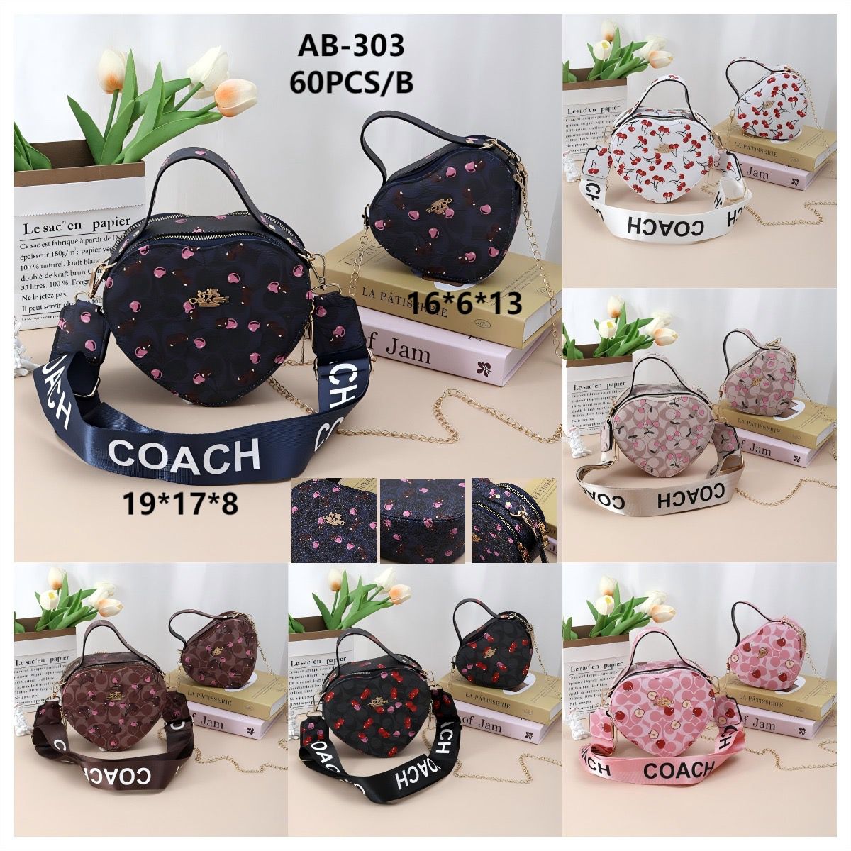 Bandolera Coach P/D. AB-303