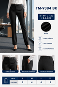 Pantalón de dama black 12