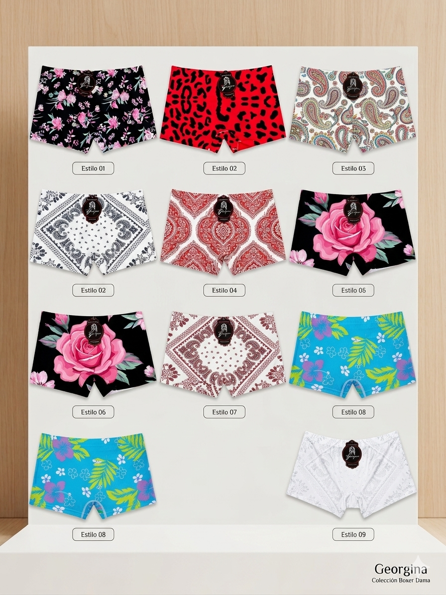 Boxer para dama