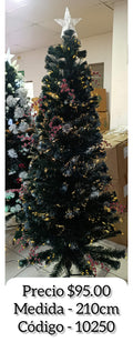 Árbol de luz navideño 210cm