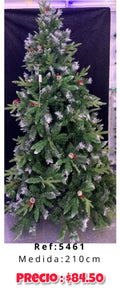 Árbol navideño fino 210cm
