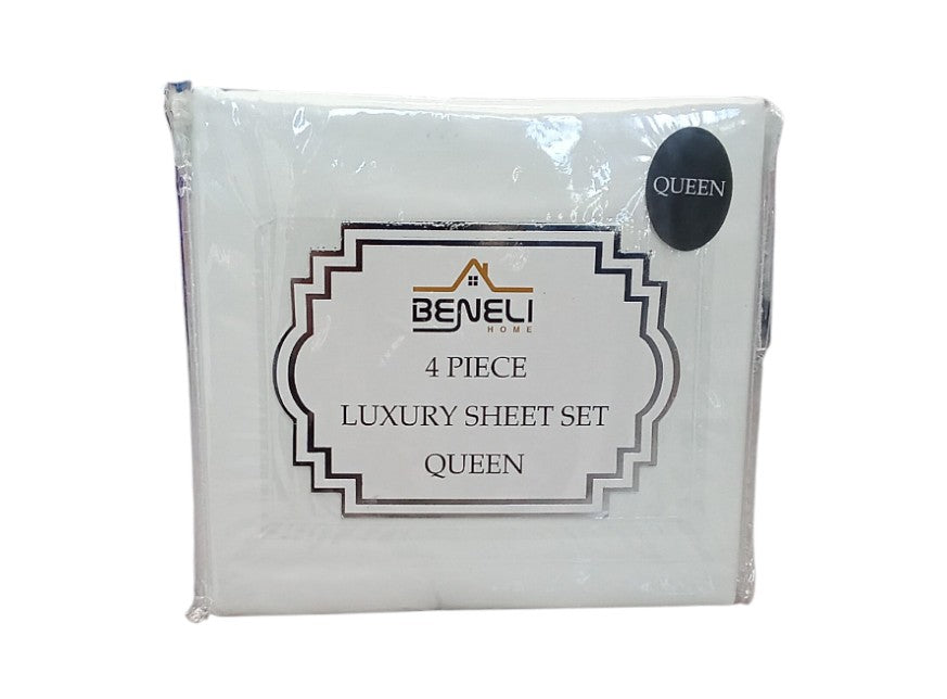 SABANAS P/CAMA (4PCS) LUXURY QUEEN /98715