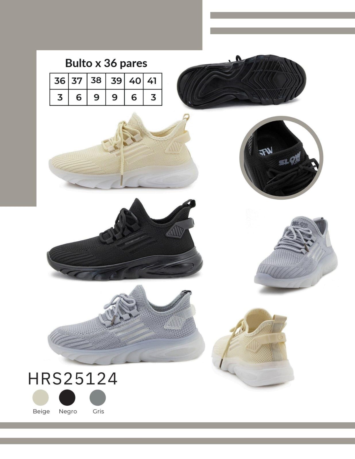 Zapato deportivo P/D