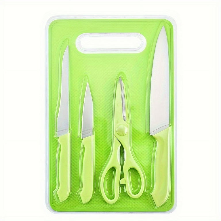 TABLA DE PICAR CON UTENSILIOS 000200