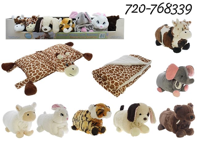Manta infantil de animales