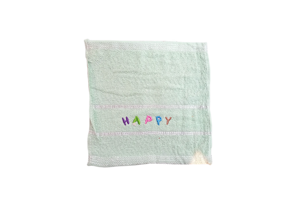 Toalla de mano happy