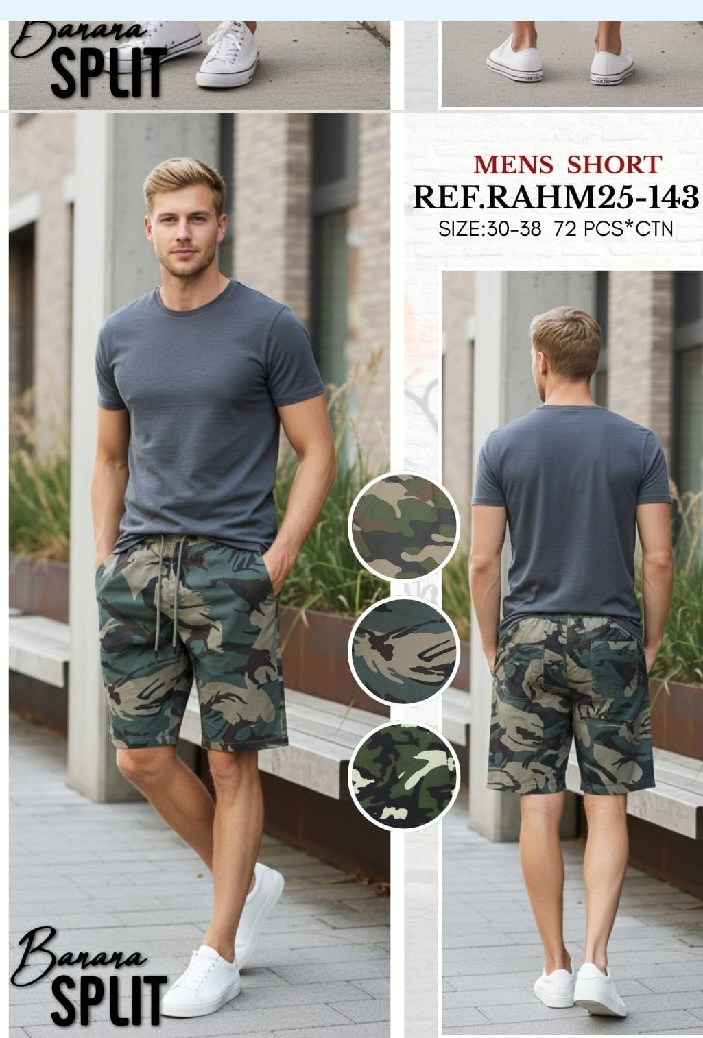 RAHM25-143     SHORT P/HOMBRE