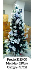 Árbol de luz navideño 210cm