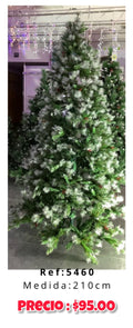 Árbol navideño fino 210cm