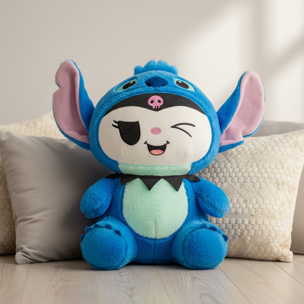 Peluche Kuromy & Stitch