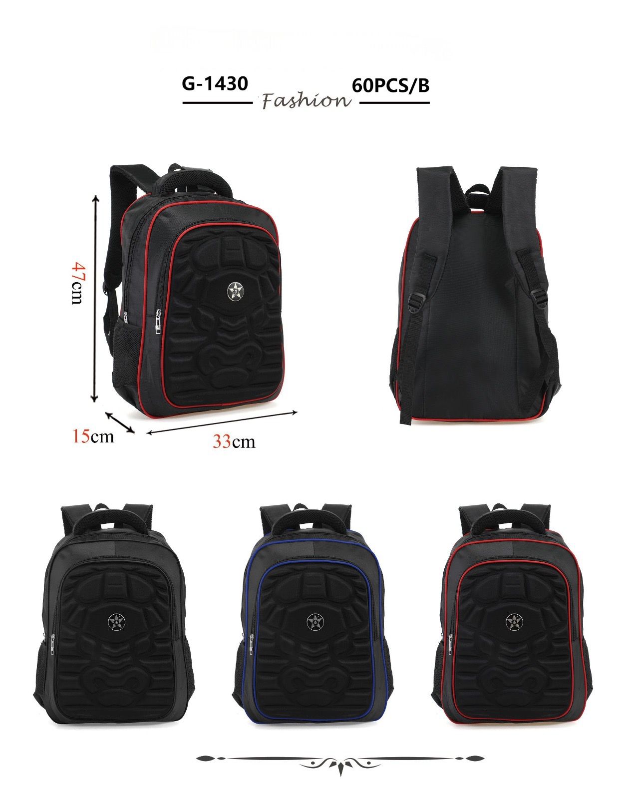 MOCHILA P/CABALLERO/G-1430
