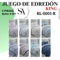 Juego de edredón King