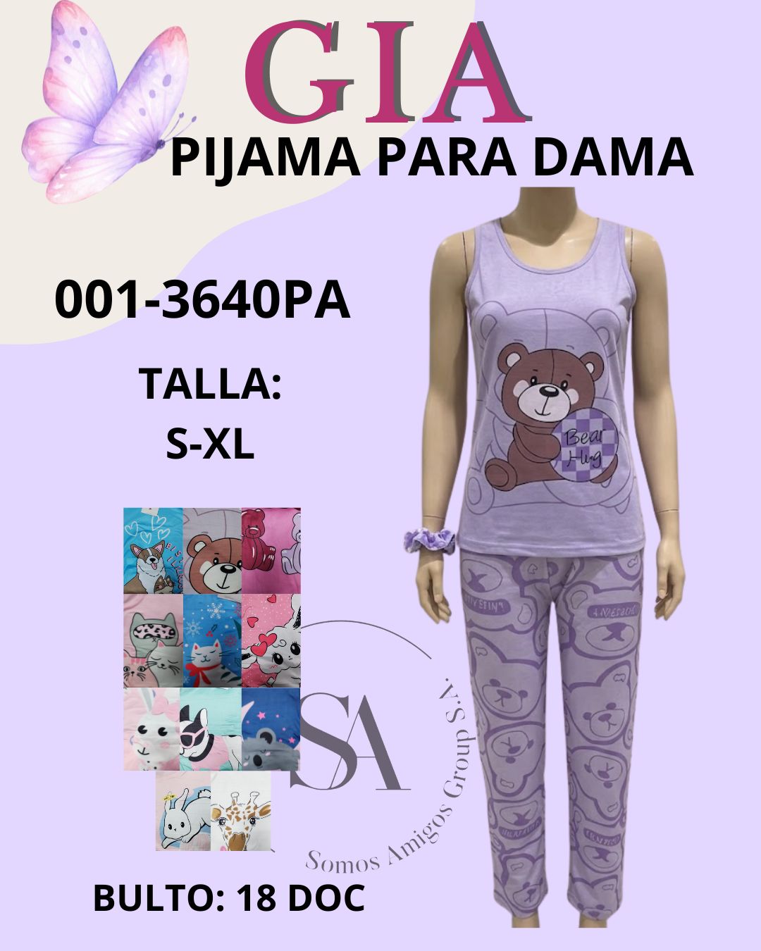 Pijama dama | Pantalón