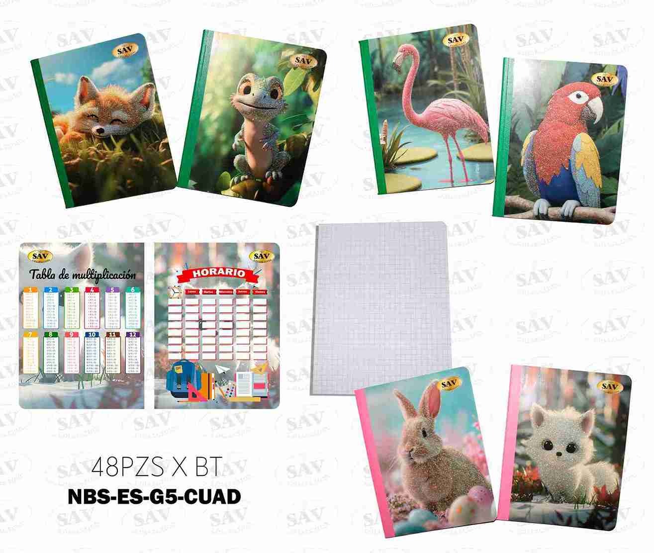 Cuaderno cuadriculado