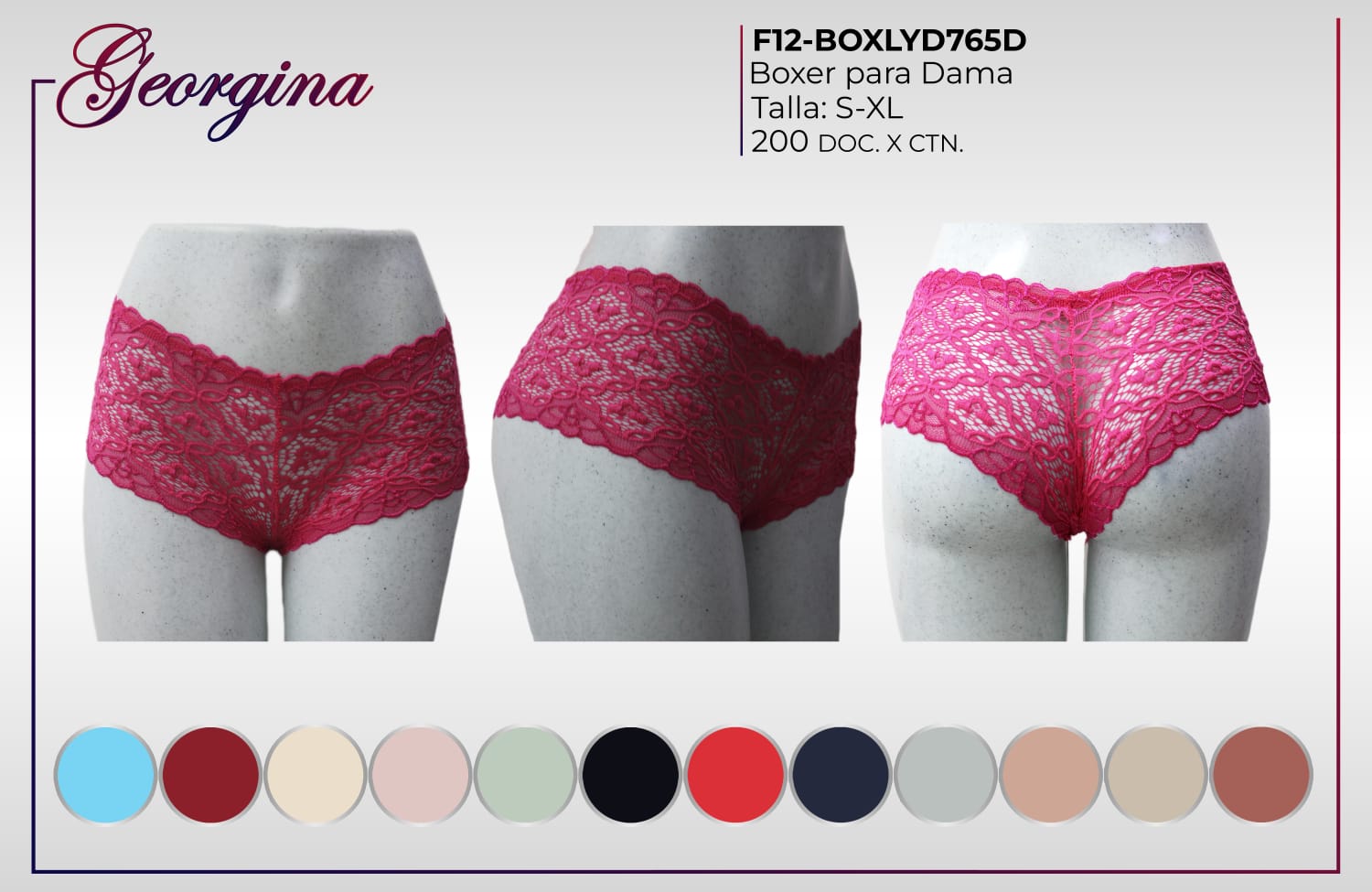Boxer Para Dama