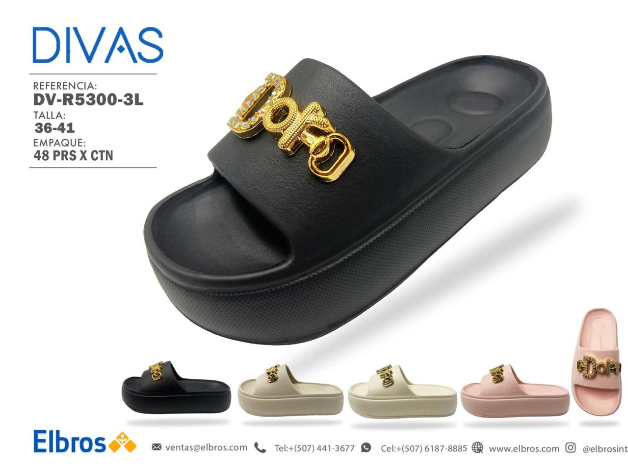 Chancleta para dama -350
