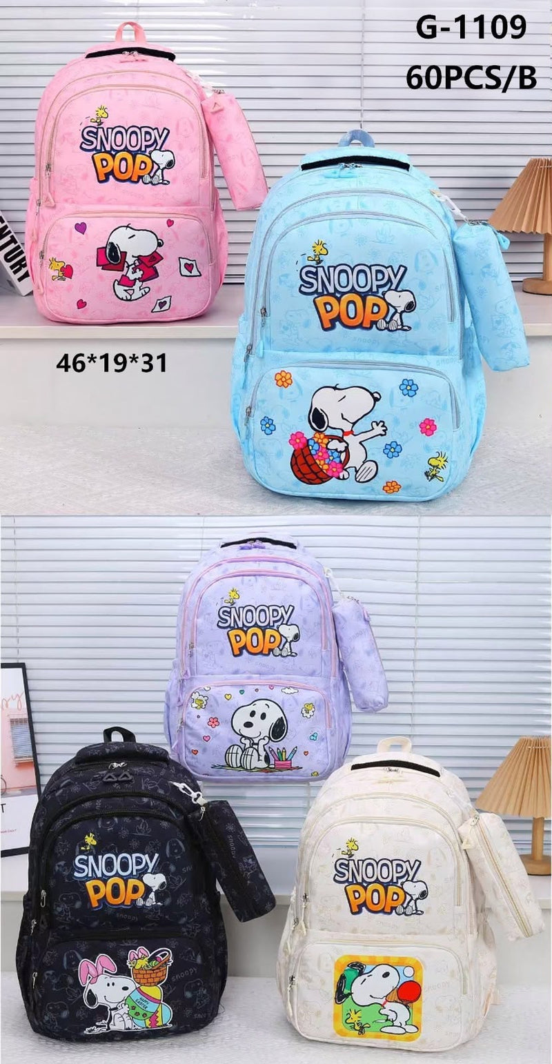Duo de mochila Snoopy