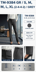 Pantalón de dama grey 9