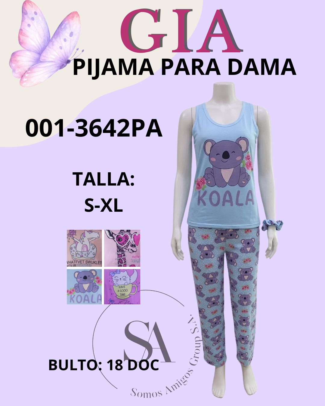Pijama dama | pantalón