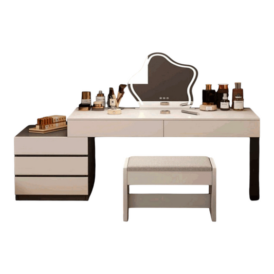 SZT007802
TOCADOR C/ESPEJO C/ESPEJO 
C/LUZ Y SILLA (SZD000307) (MDF)