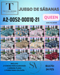 Set de cama Queen 4Pc