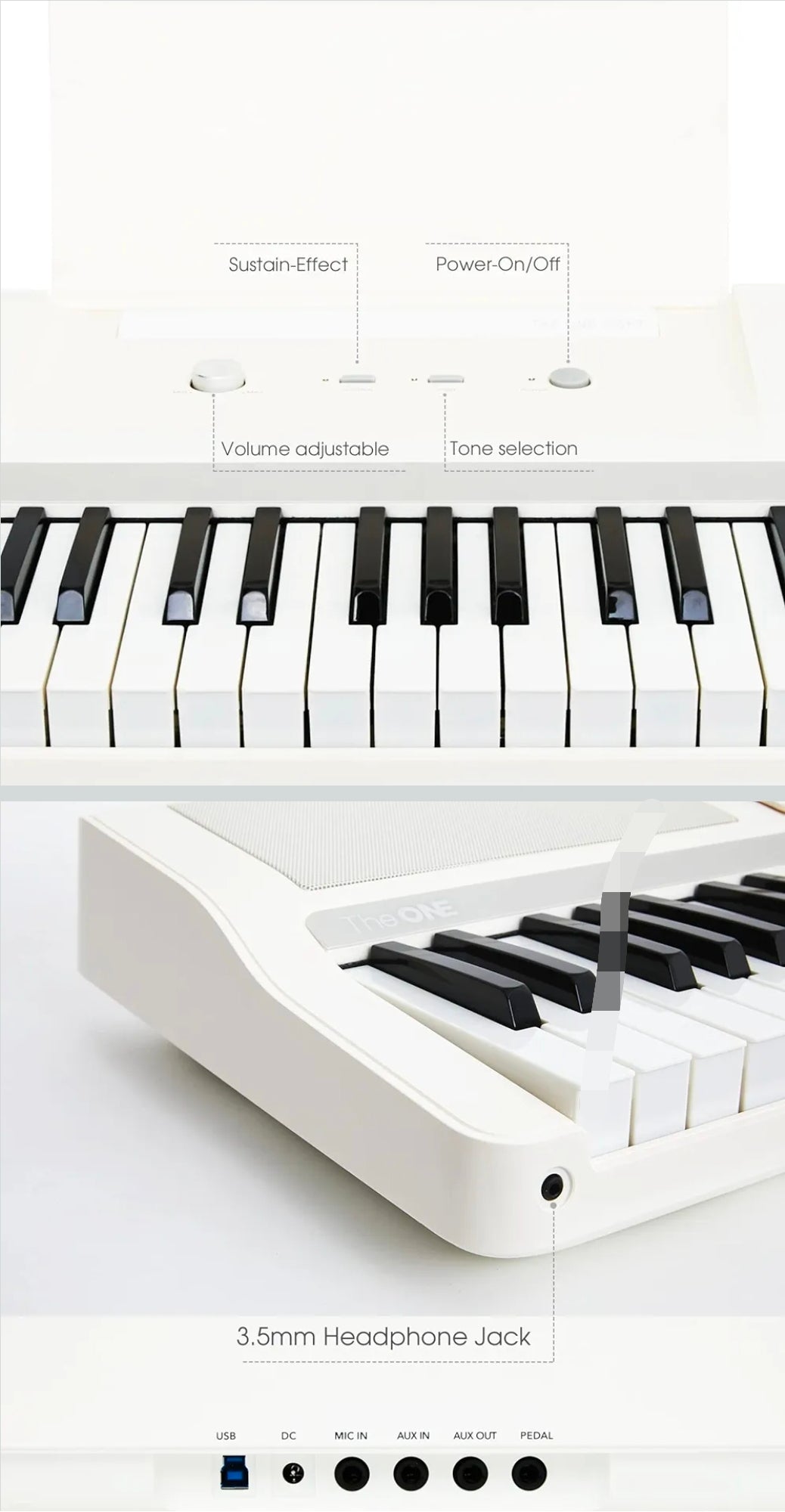 PIANO DE 61 TECLAS
