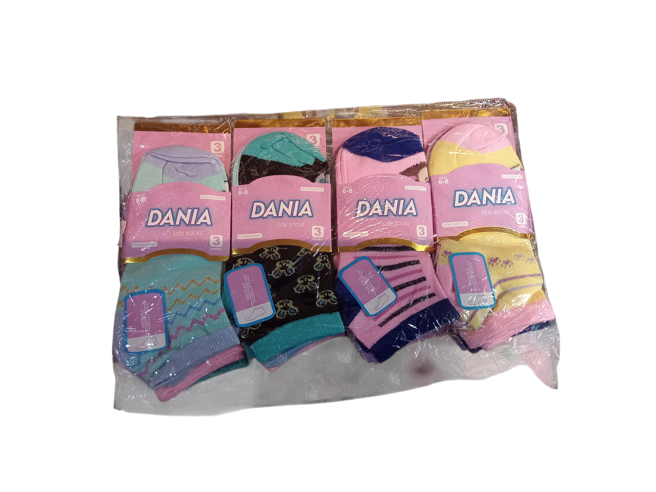 F7MEDSZ614G68 MEDIAS P/NIÑA 6-8/18G DANIA