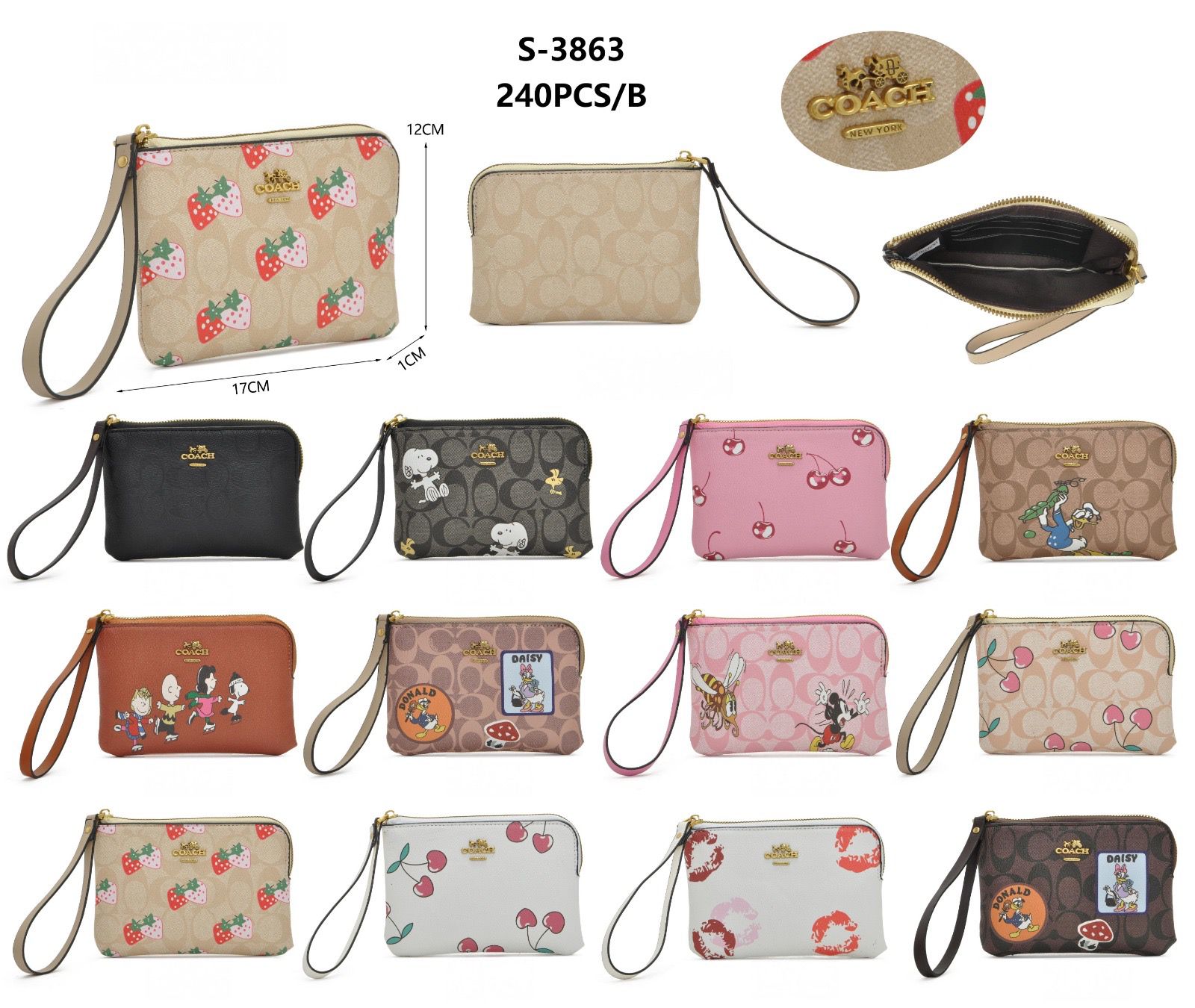 Monedero Coach. S-3862