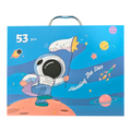 Set de arte tipo escolar de astronauta