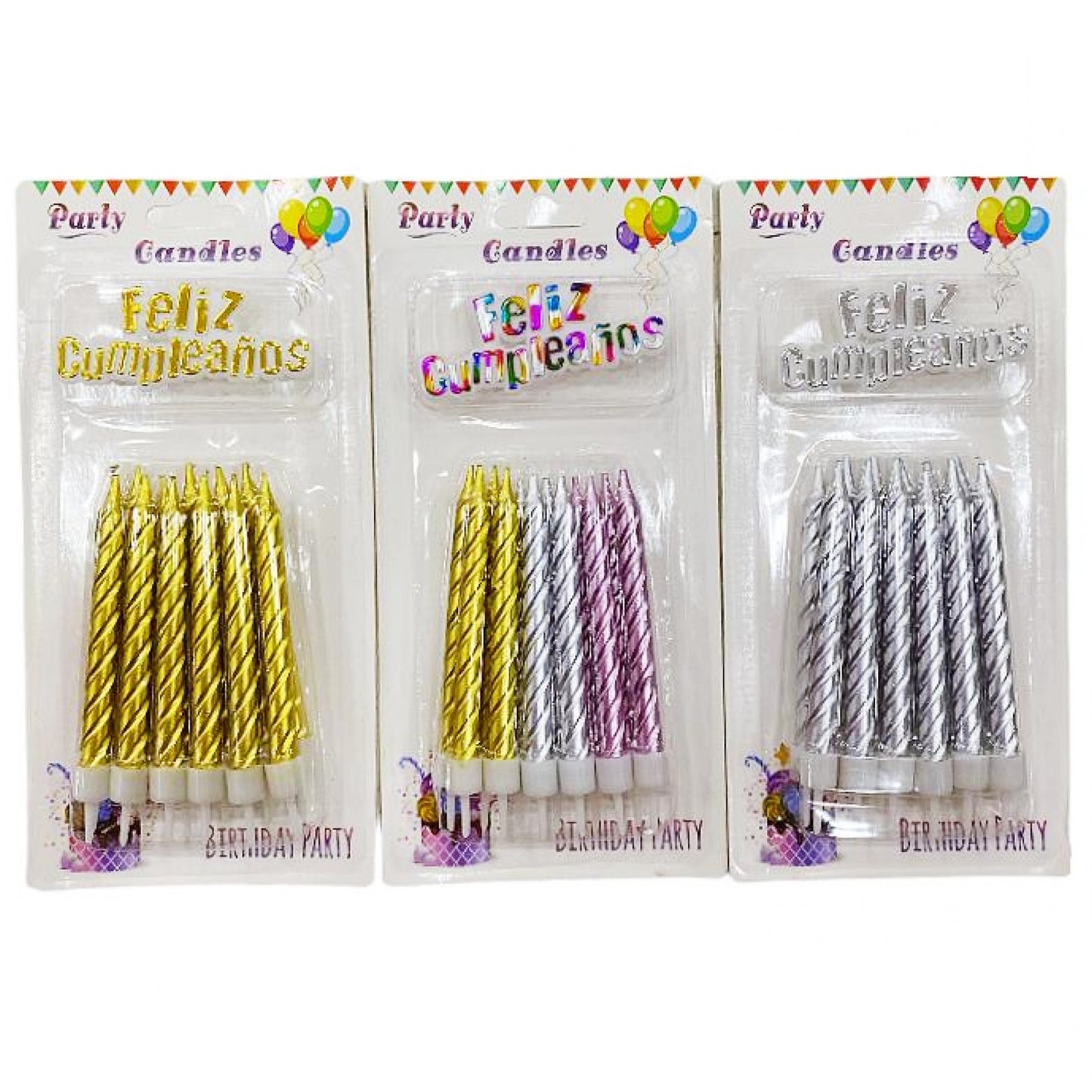 Velas de cumpleaños