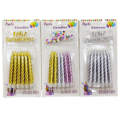 Velas de cumpleaños