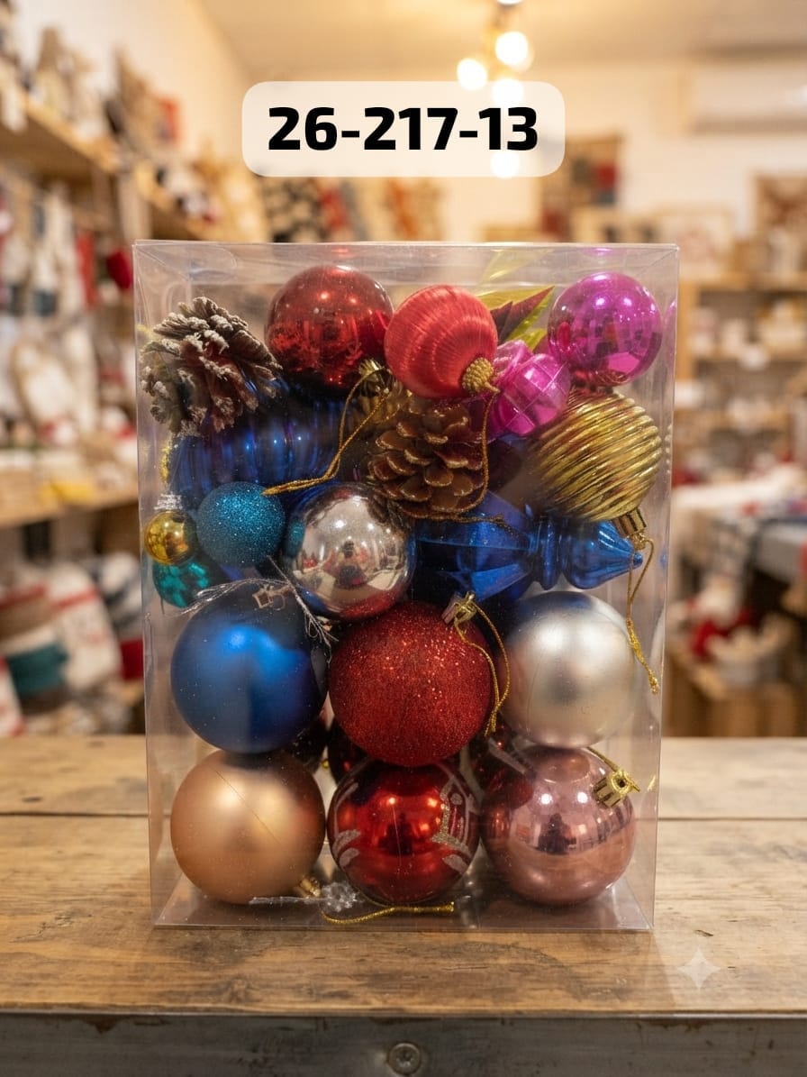 Esferas navideñas 35 piezas
