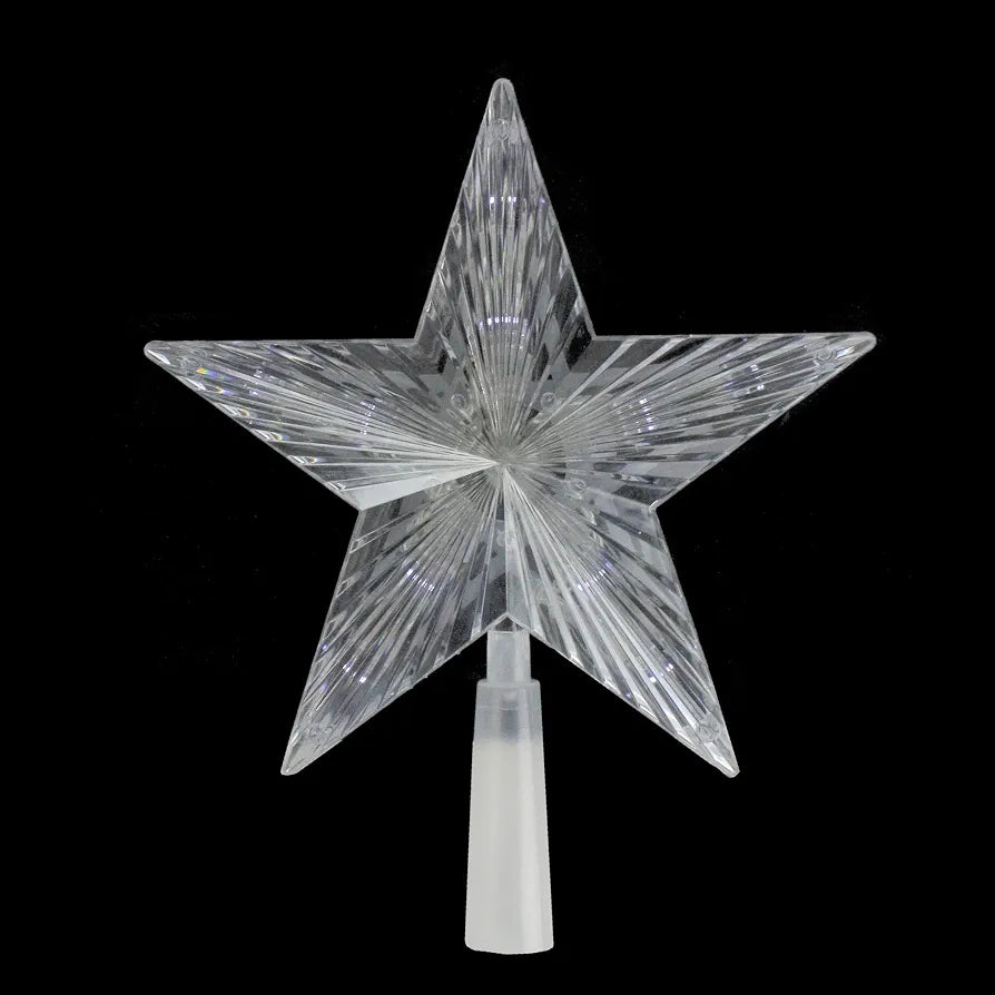 Estrella navideña multicolor