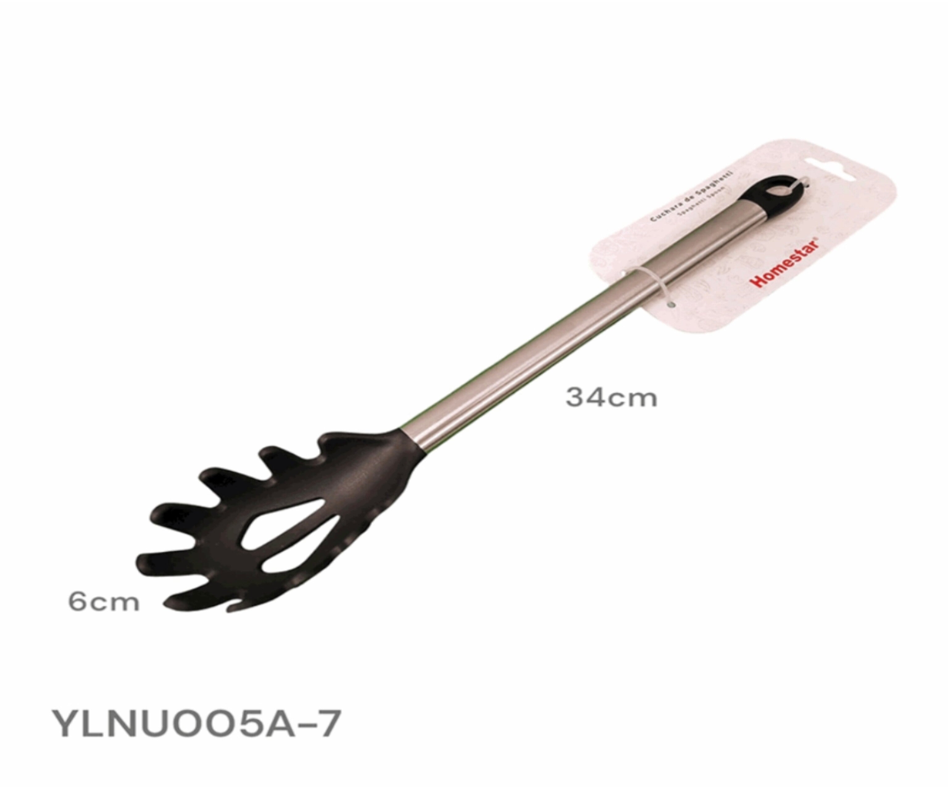 CUCHARON PLASTICO/METAL 000125