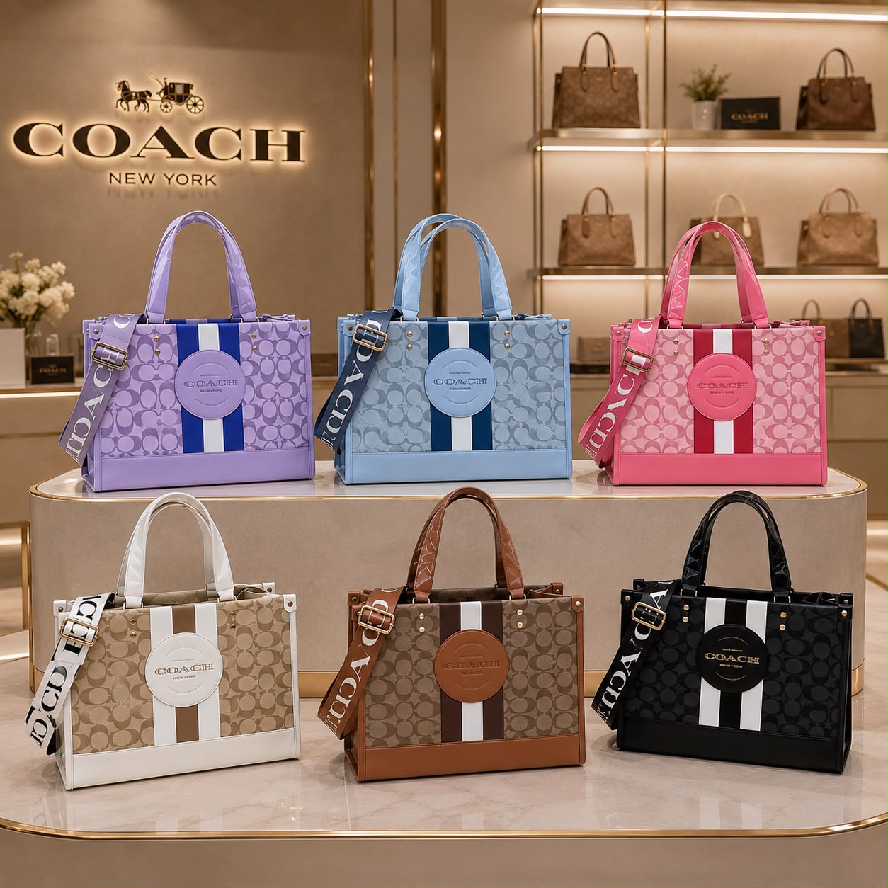 Cartera moderna Coach