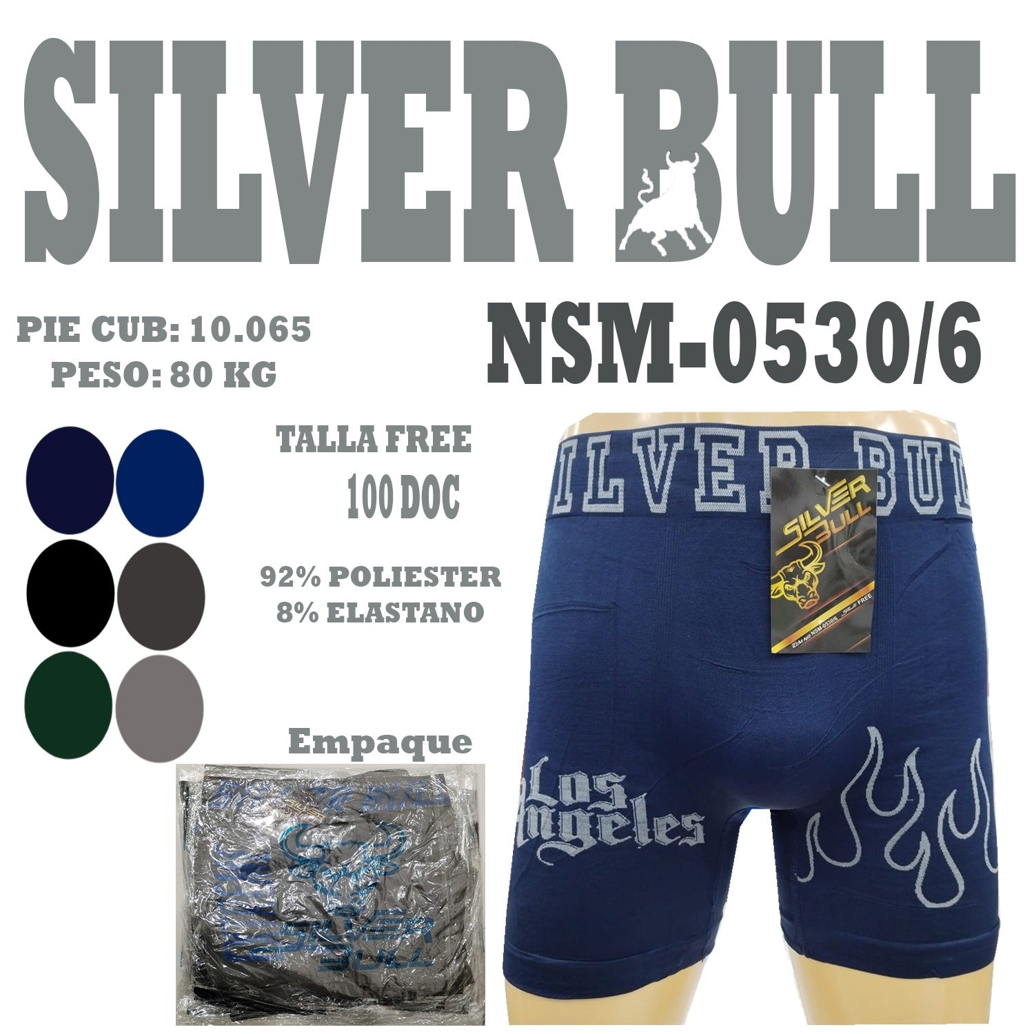 BOXER PIERNA LARGA P/H  / NSM-0530/6-100