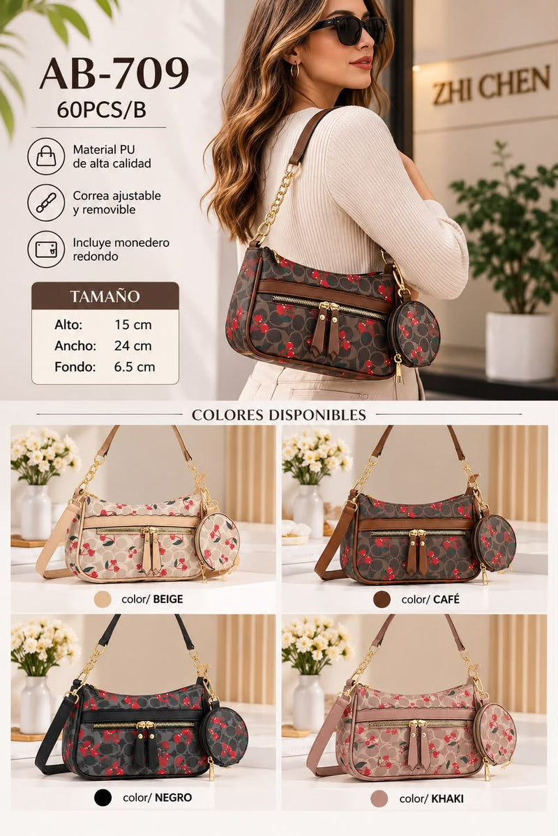 Duo de cartera Coach