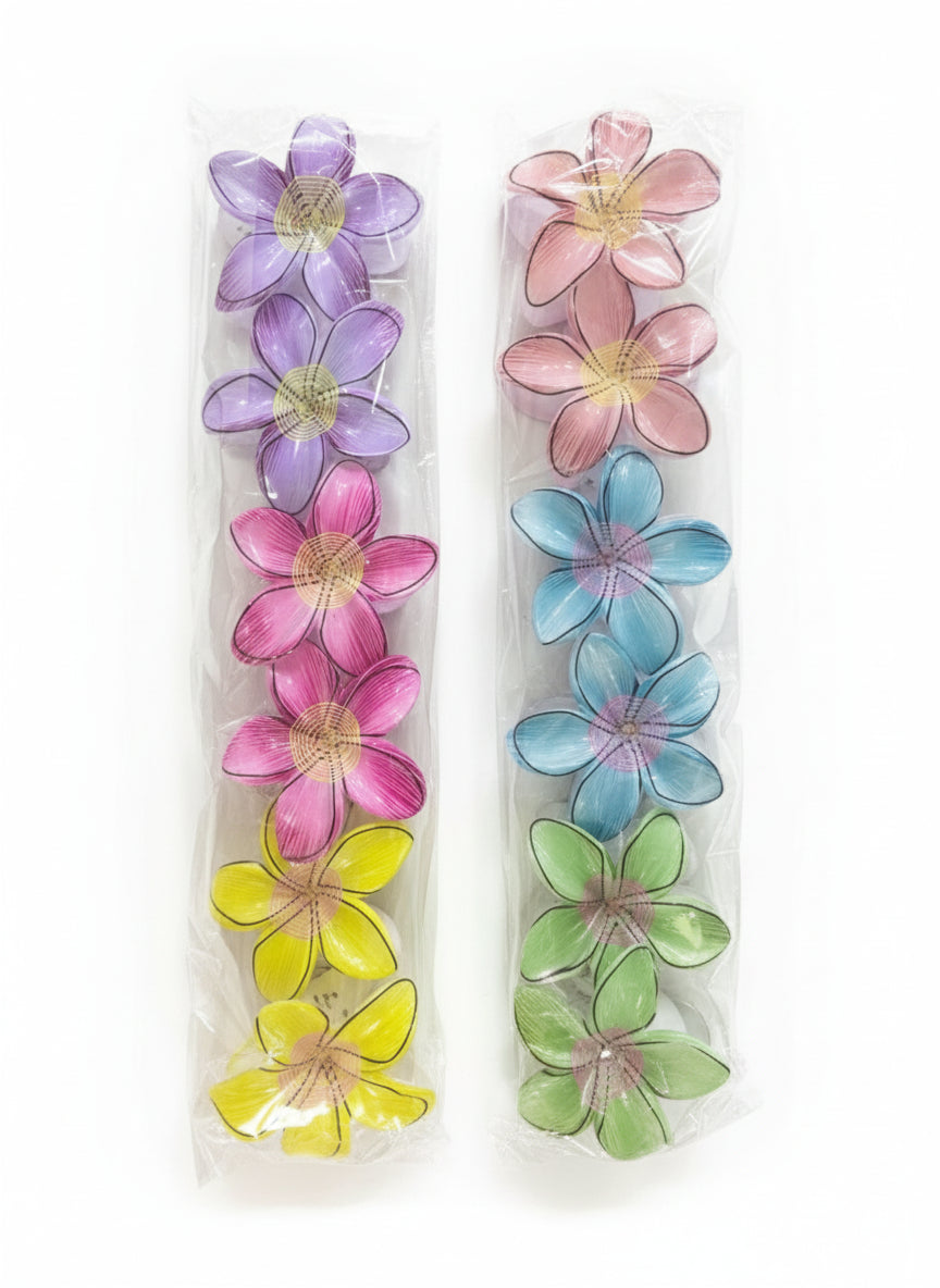 Gancho Piraña Diseño De Flor