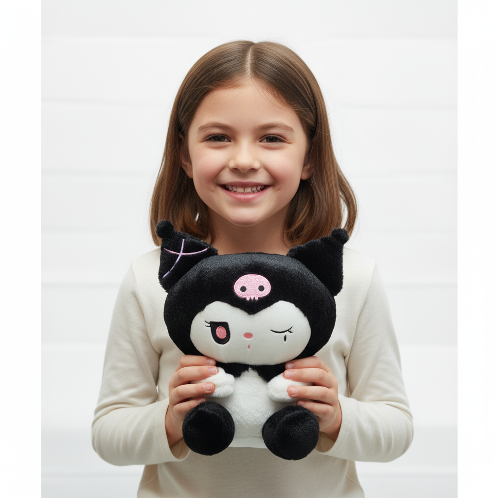 Peluche Kuromy Con Brillo