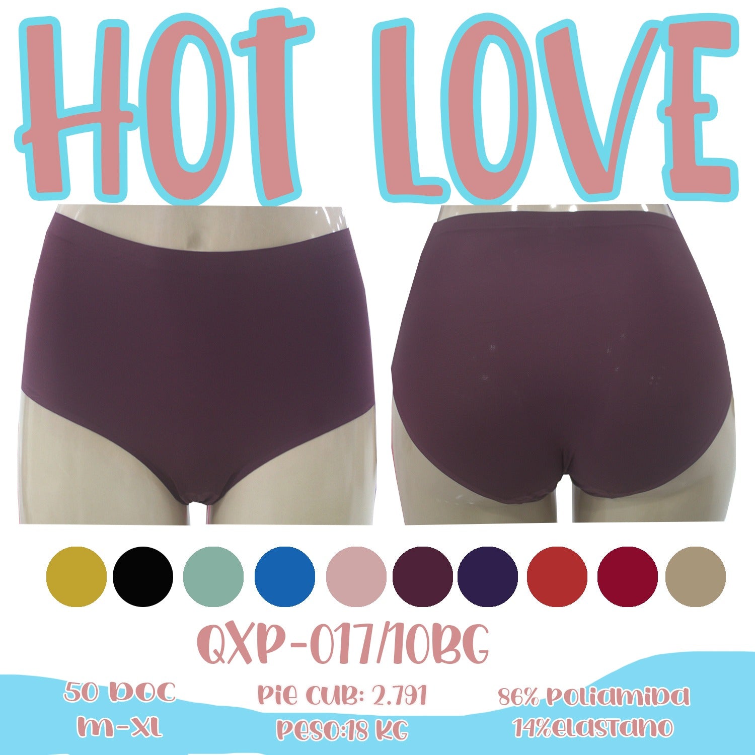 Panty estampado fomy