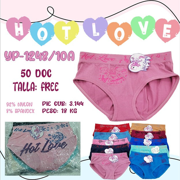 PANTIES P/ NIÑAS /YP-1248/10A-50