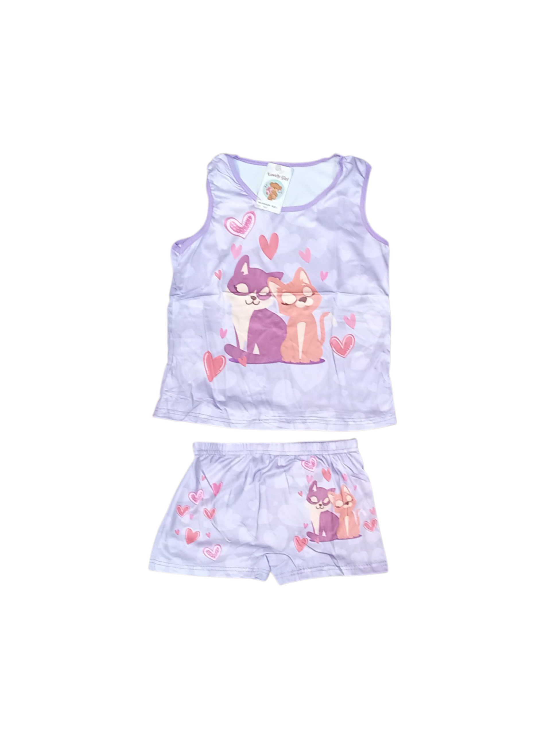 CONJUNTO SHORT DE NIÑA/GVS-6554