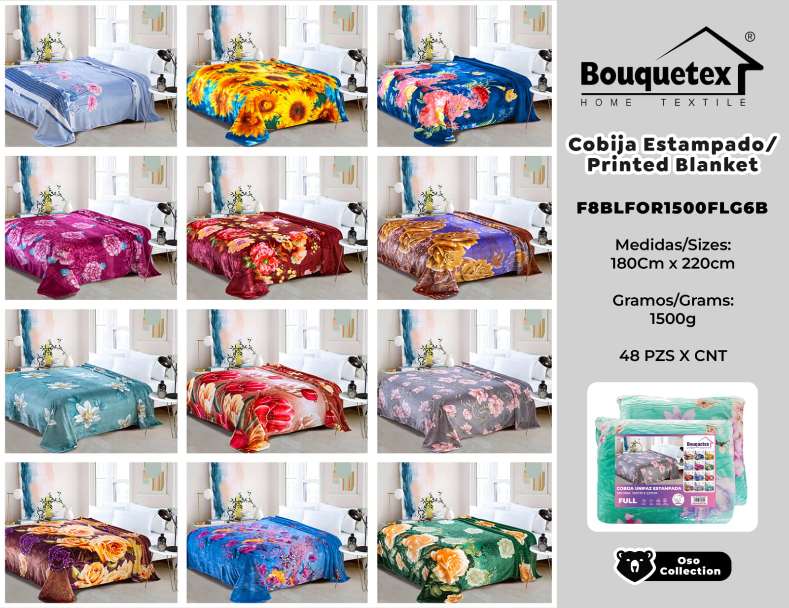 Cobija Full 1500g