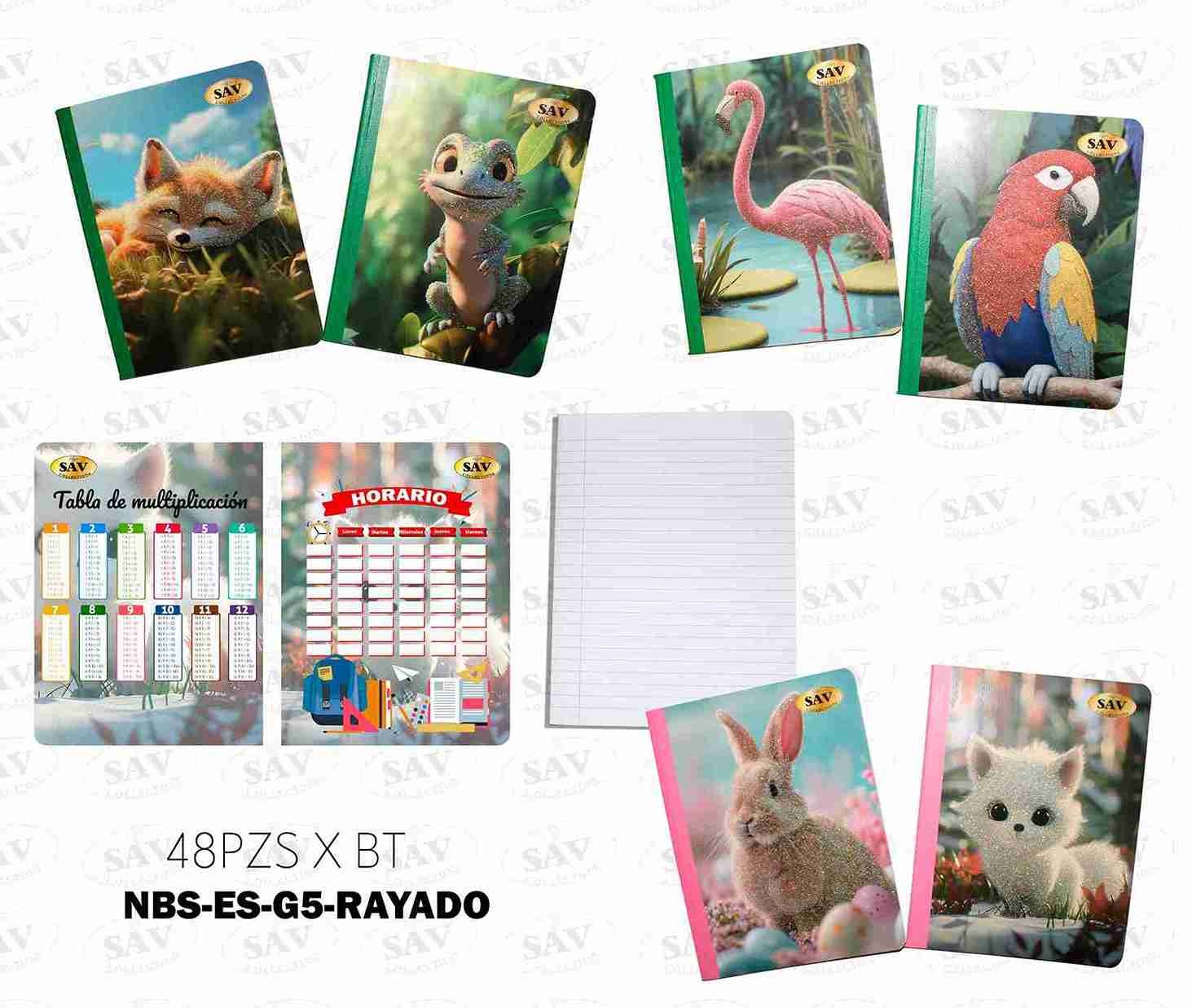 Cuaderno rayado