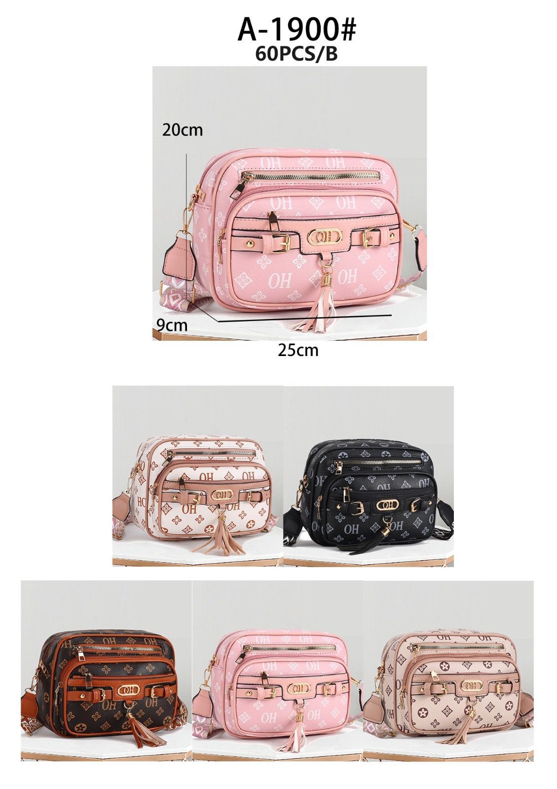 Cartera tipo bandolera OH